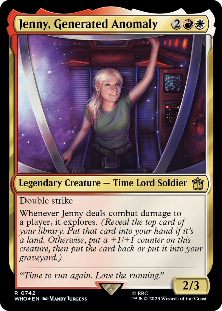 Jenny, Generated Anomaly (Surge Foil) [Doctor Who] | GnG Games