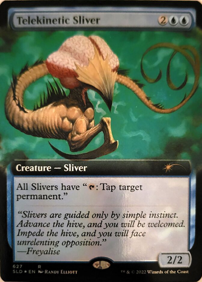 Telekinetic Sliver (Extended Art) [Secret Lair Drop Promos] | GnG Games