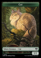 Eldrazi // Cat (0030) Double-Sided Token [Commander Masters Tokens] | GnG Games