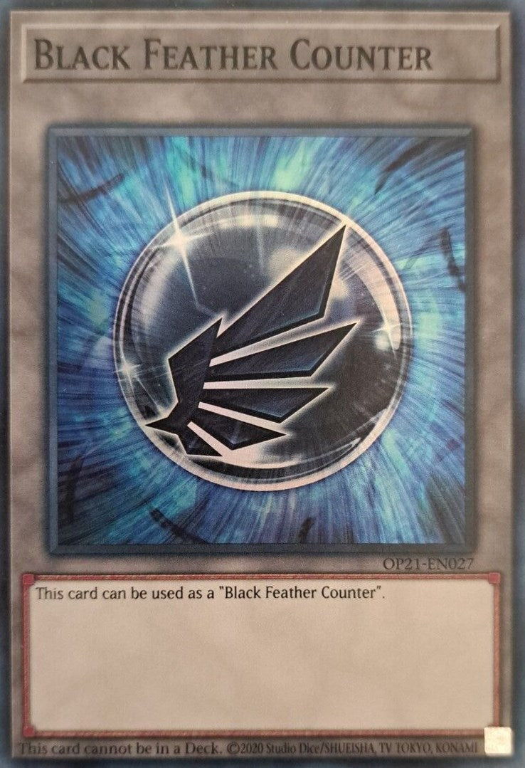 Black Feather Counter [OP21-EN027] Super Rare | GnG Games