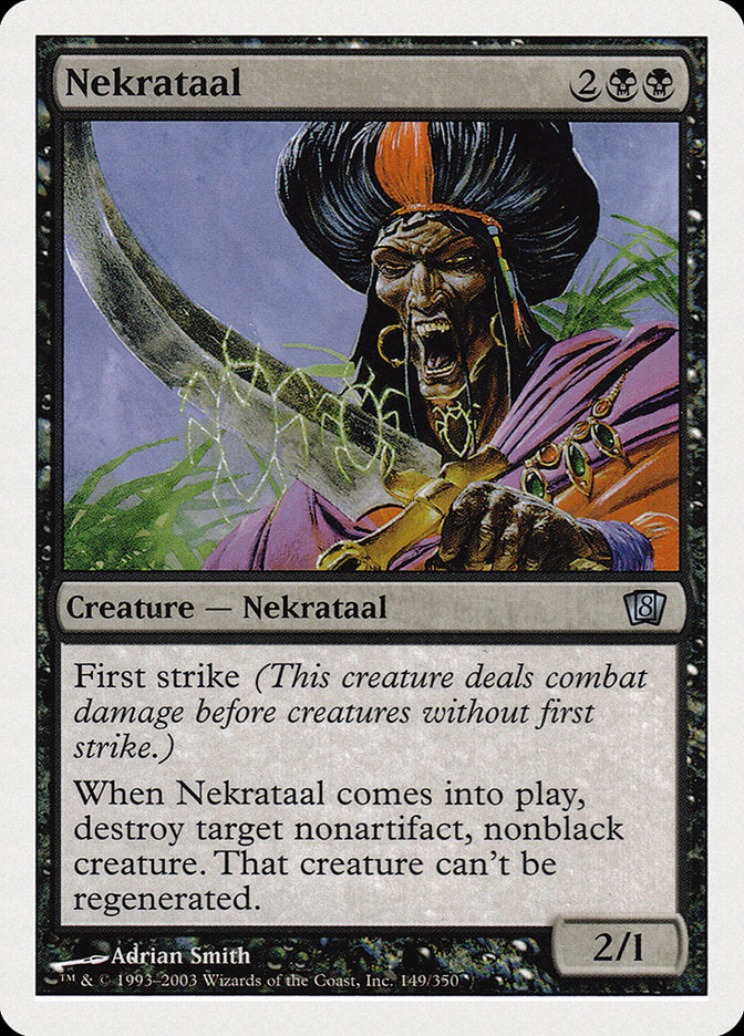 Nekrataal (8th Edition) [Oversize Cards] | GnG Games