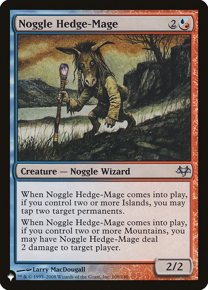 Noggle Hedge-Mage [The List] | GnG Games