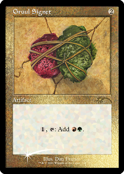 Gruul Signet (Retro) (Foil Etched) [Secret Lair Drop Series] | GnG Games