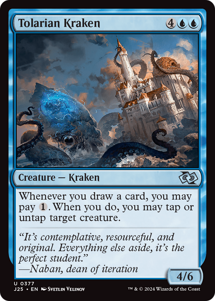 Tolarian Kraken [Foundations Jumpstart] | GnG Games