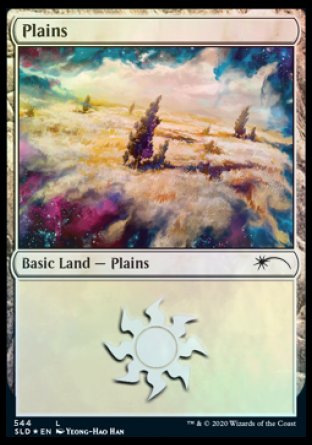 Plains (Enchanted) (544) [Secret Lair Drop Promos] | GnG Games