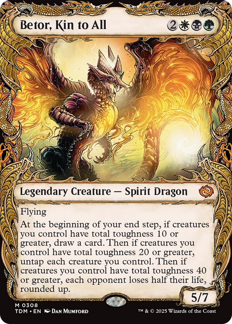 Betor, Kin to All (Showcase) [Tarkir: Dragonstorm] | GnG Games