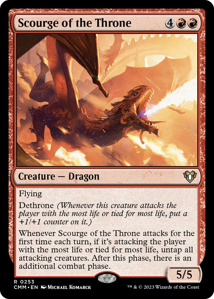 Scourge of the Throne [Commander Masters] | GnG Games