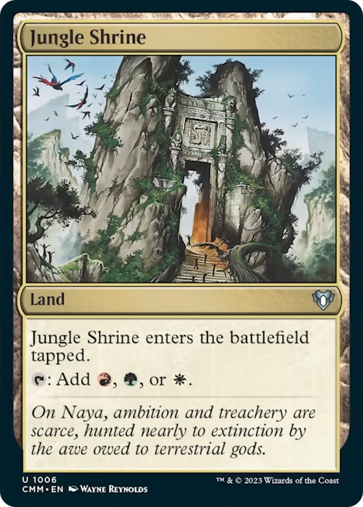 Jungle Shrine [Commander Masters] | GnG Games