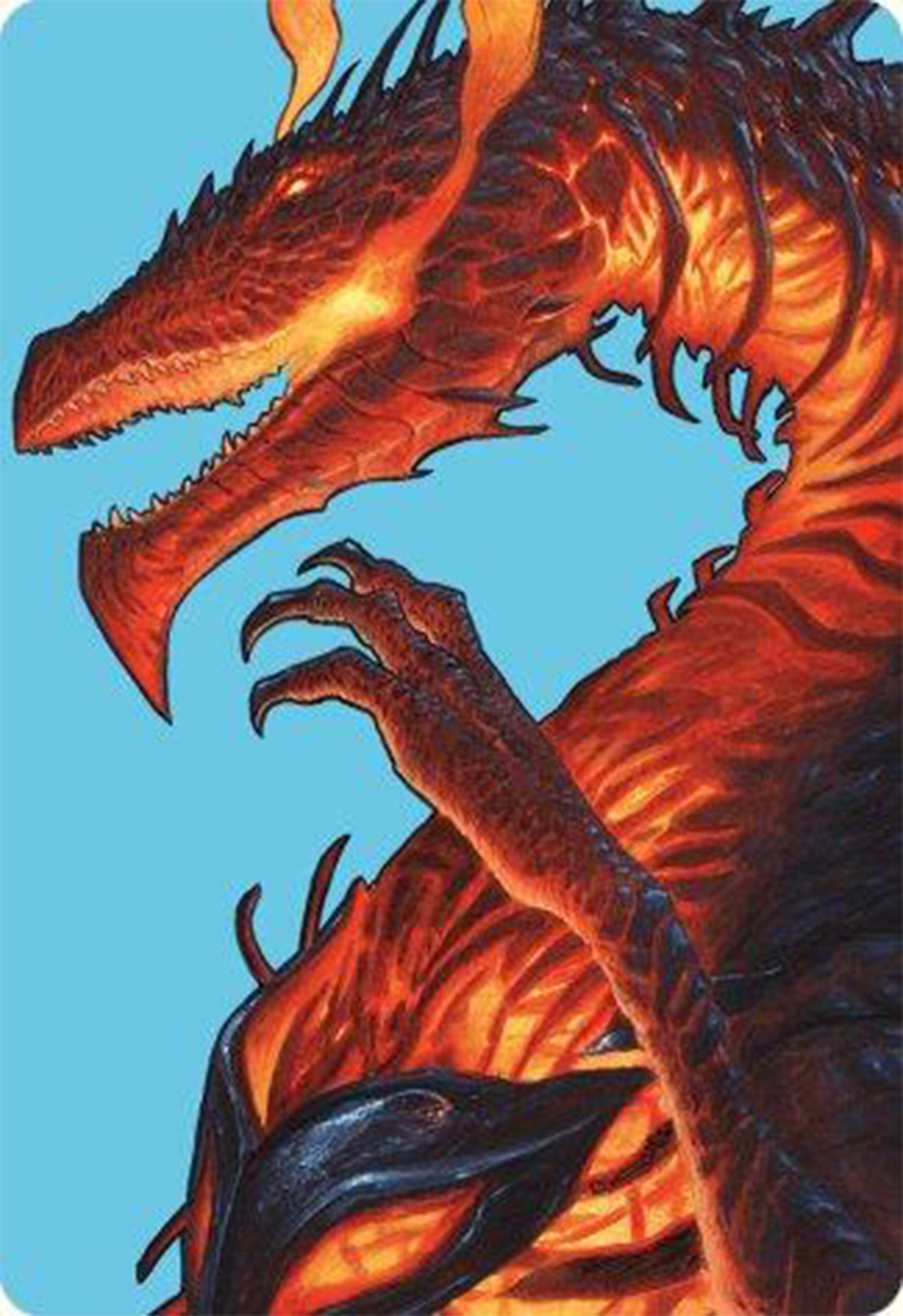 Herigast, Erupting Nullkite Art Card [Modern Horizons 3 Art Series] | GnG Games