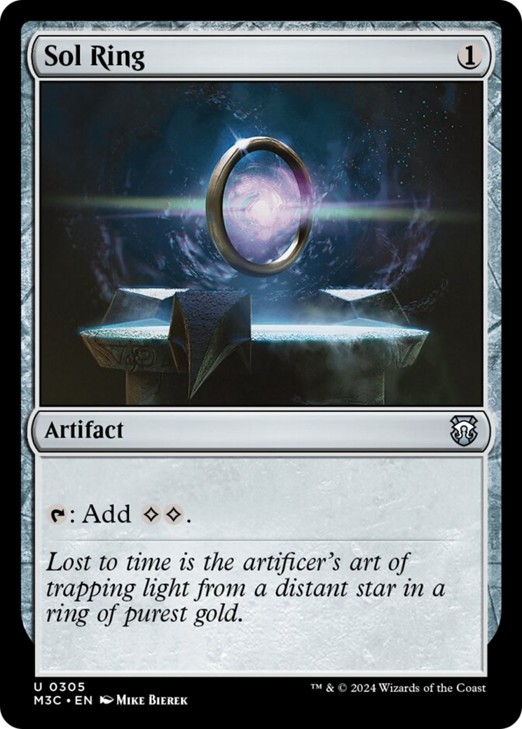 Sol Ring (Ripple Foil) [Modern Horizons 3 Commander] | GnG Games