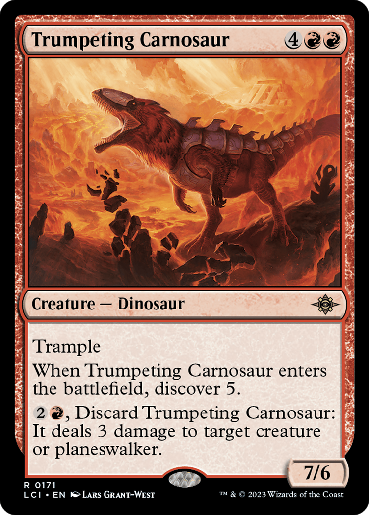 Trumpeting Carnosaur [The Lost Caverns of Ixalan] | GnG Games