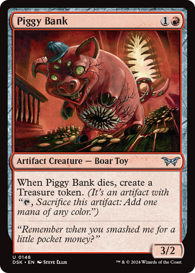 Piggy Bank [Duskmourn: House of Horror] | GnG Games