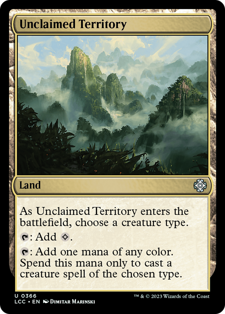 Unclaimed Territory [The Lost Caverns of Ixalan Commander] | GnG Games