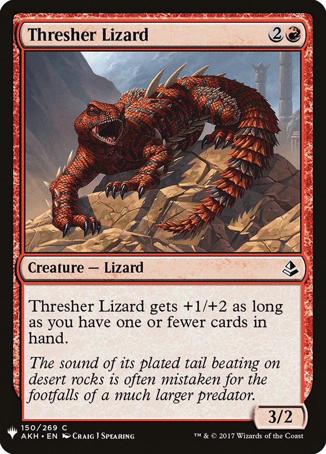 Thresher Lizard [Mystery Booster] | GnG Games