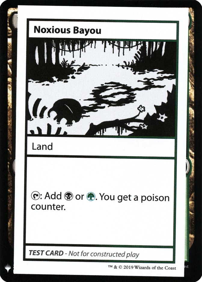 Noxious Bayou [Mystery Booster Playtest Cards] | GnG Games