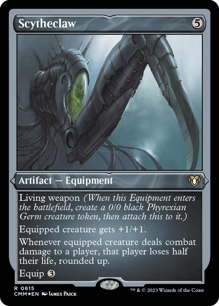 Scytheclaw (Foil Etched) [Commander Masters] | GnG Games