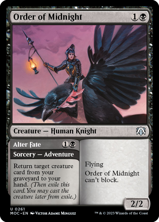 Order of Midnight // Alter Fate [March of the Machine Commander] | GnG Games