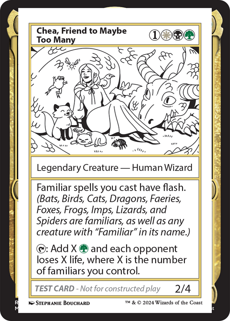 Chea, Friend to Maybe Too Many [Mystery Booster 2 Playtest Cards] | GnG Games