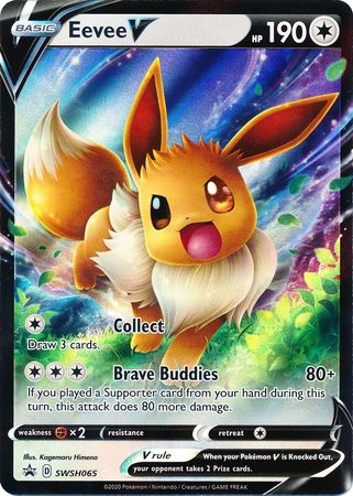 Eevee V (SWSH065) [Sword & Shield: Black Star Promos] | GnG Games