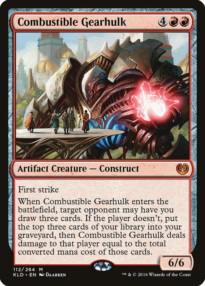 Combustible Gearhulk [Kaladesh] | GnG Games