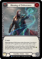 Blessing of Deliverance (Red) [U-WTR054] (Welcome to Rathe Unlimited)  Unlimited Rainbow Foil | GnG Games