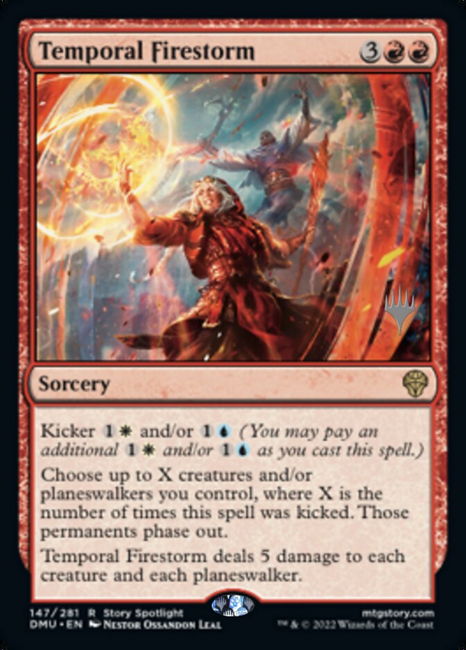 Temporal Firestorm (Promo Pack) [Dominaria United Promos] | GnG Games