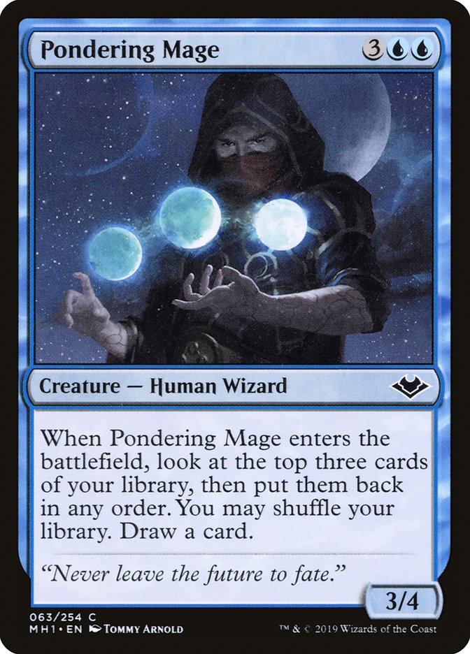 Pondering Mage [Modern Horizons] | GnG Games