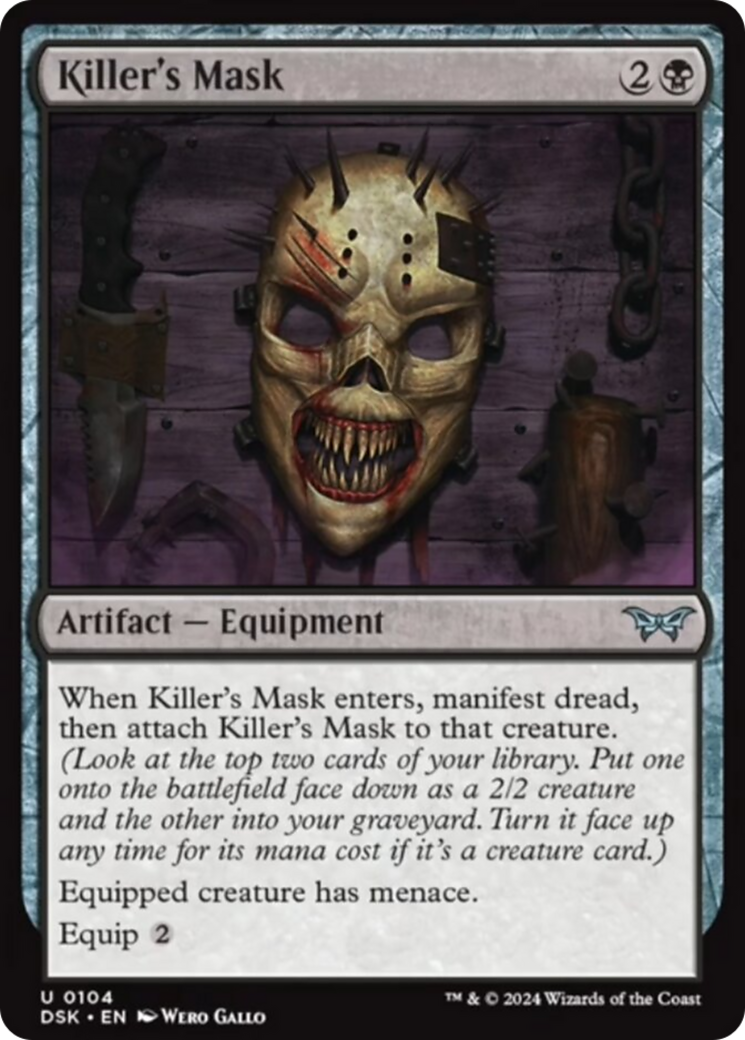 Killer's Mask [Duskmourn: House of Horror] | GnG Games