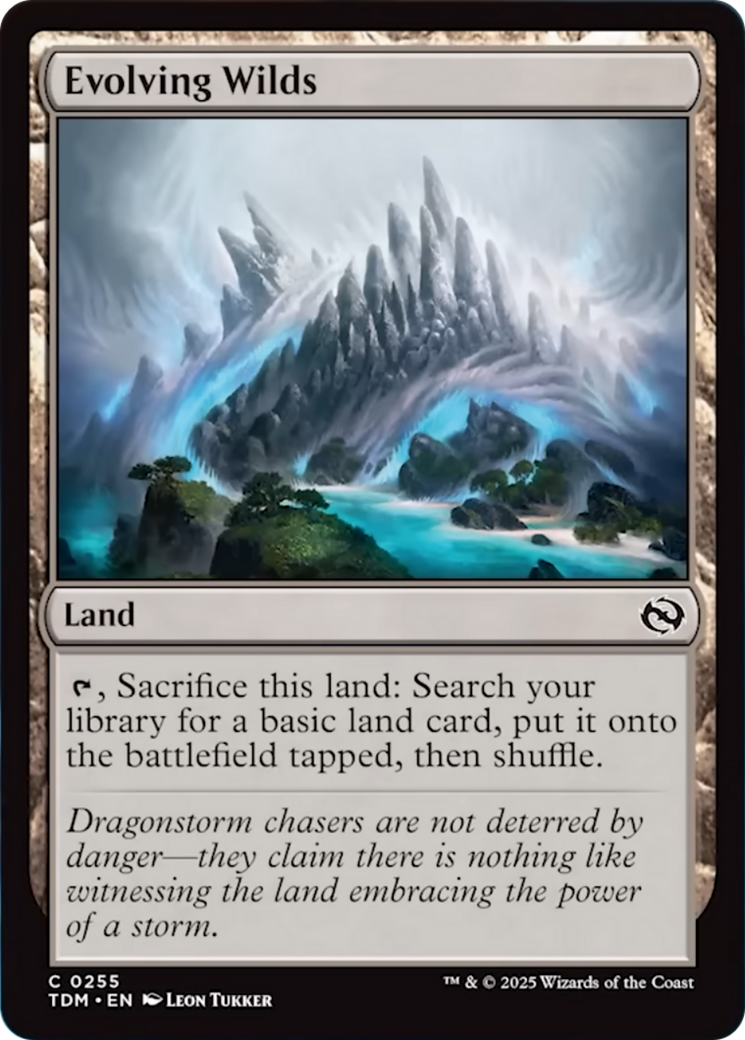 Evolving Wilds [Tarkir: Dragonstorm] | GnG Games
