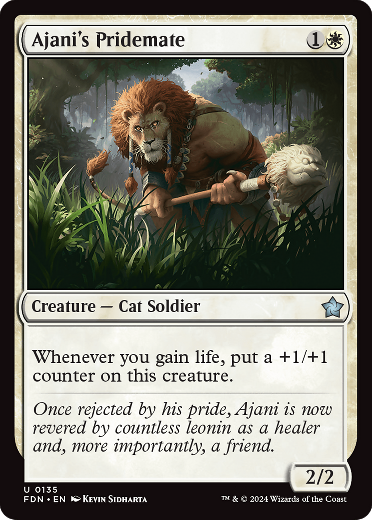 Ajani's Pridemate [Foundations] | GnG Games