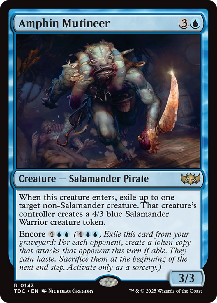 Amphin Mutineer [Tarkir: Dragonstorm Commander] | GnG Games
