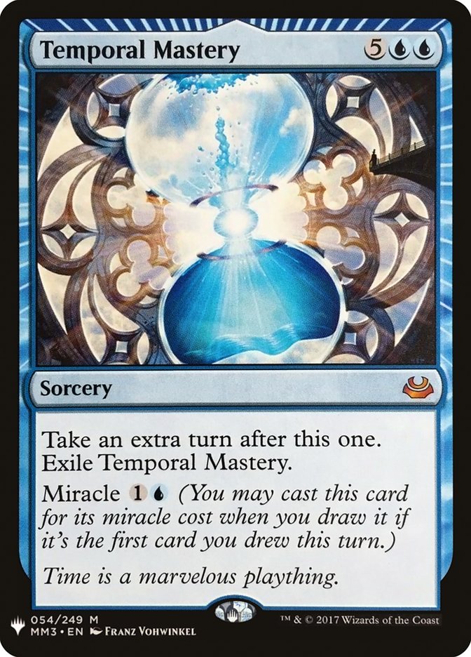 Temporal Mastery [Mystery Booster] | GnG Games