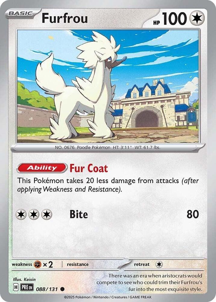 Furfrou (088/131) [Scarlet & Violet: Prismatic Evolutions] | GnG Games