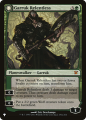 Garruk Relentless // Garruk, the Veil-Cursed [Secret Lair: From Cute to Brute] | GnG Games