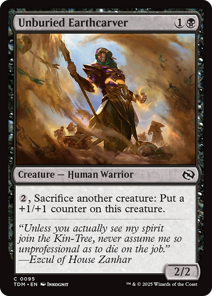 Unburied Earthcarver [Tarkir: Dragonstorm] | GnG Games
