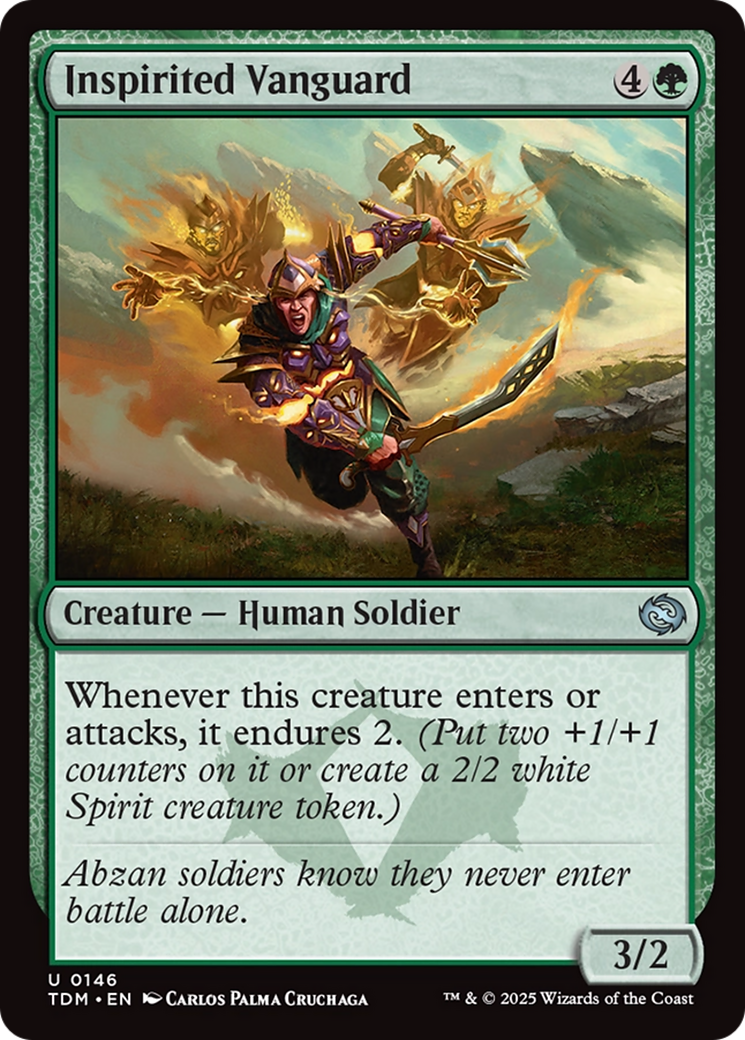 Inspirited Vanguard [Tarkir: Dragonstorm] | GnG Games
