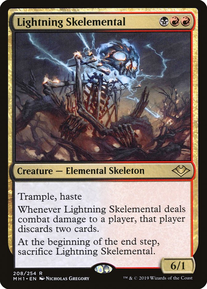 Lightning Skelemental [Modern Horizons] | GnG Games