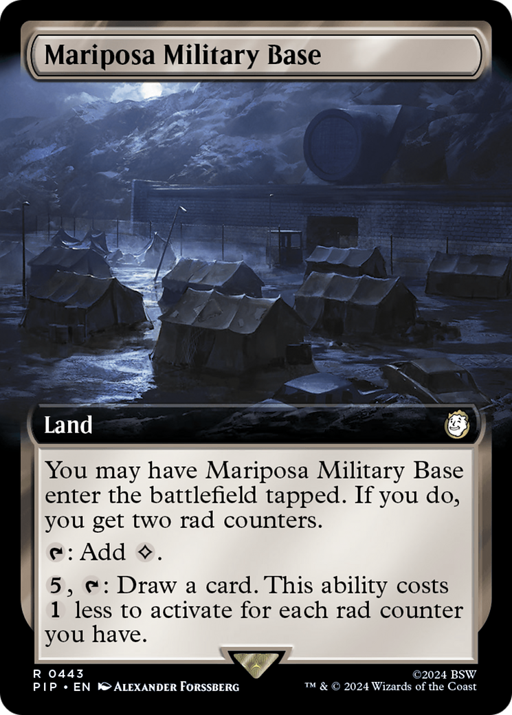 Mariposa Military Base (Extended Art) [Fallout] | GnG Games