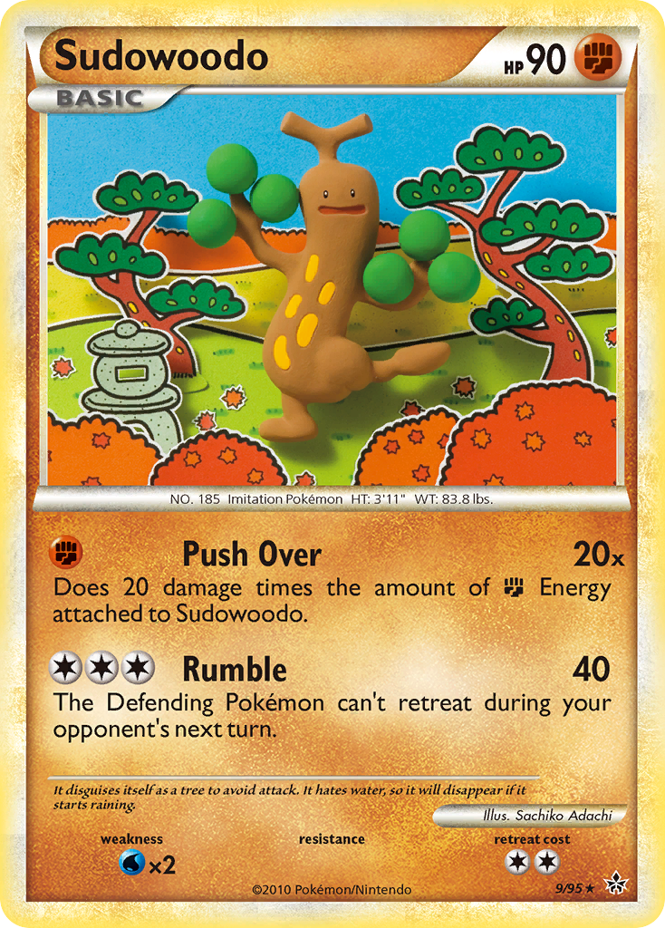 Sudowoodo (9/95) [HeartGold & SoulSilver: Unleashed] | GnG Games