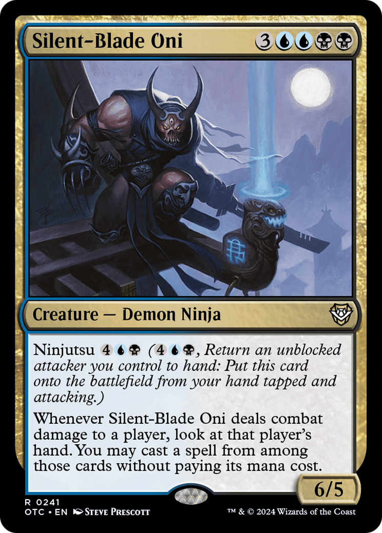 Silent-Blade Oni [Outlaws of Thunder Junction Commander] | GnG Games