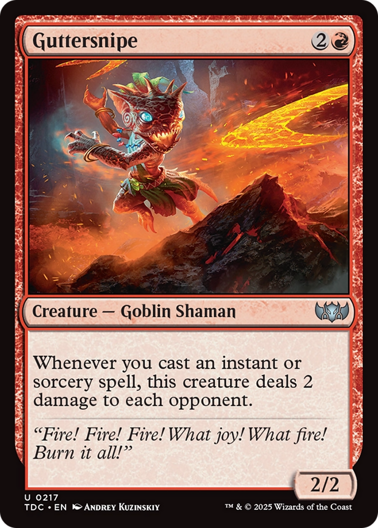 Guttersnipe [Tarkir: Dragonstorm Commander] | GnG Games