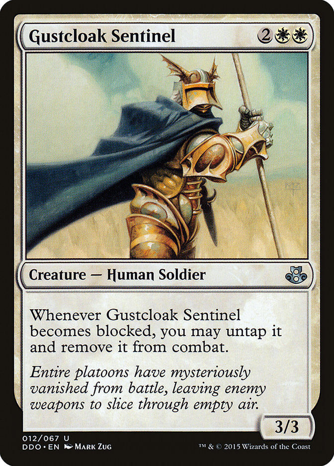 Gustcloak Sentinel [Duel Decks: Elspeth vs. Kiora] | GnG Games