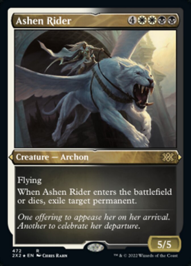 Ashen Rider (Foil Etched) [Double Masters 2022] | GnG Games