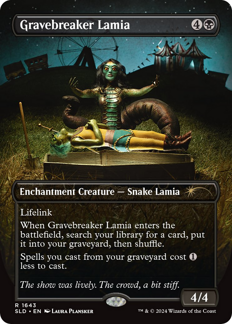 Gravebreaker Lamia (Rainbow Foil) [Secret Lair Drop Series] | GnG Games