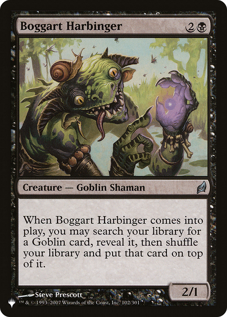 Boggart Harbinger [The List] | GnG Games