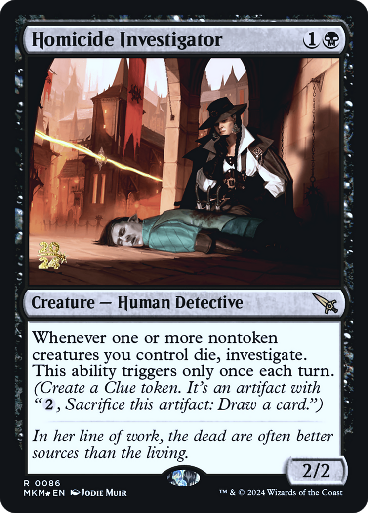 Homicide Investigator [Murders at Karlov Manor Prerelease Promos] | GnG Games