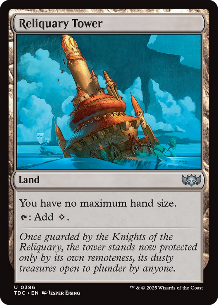 Reliquary Tower [Tarkir: Dragonstorm Commander] | GnG Games
