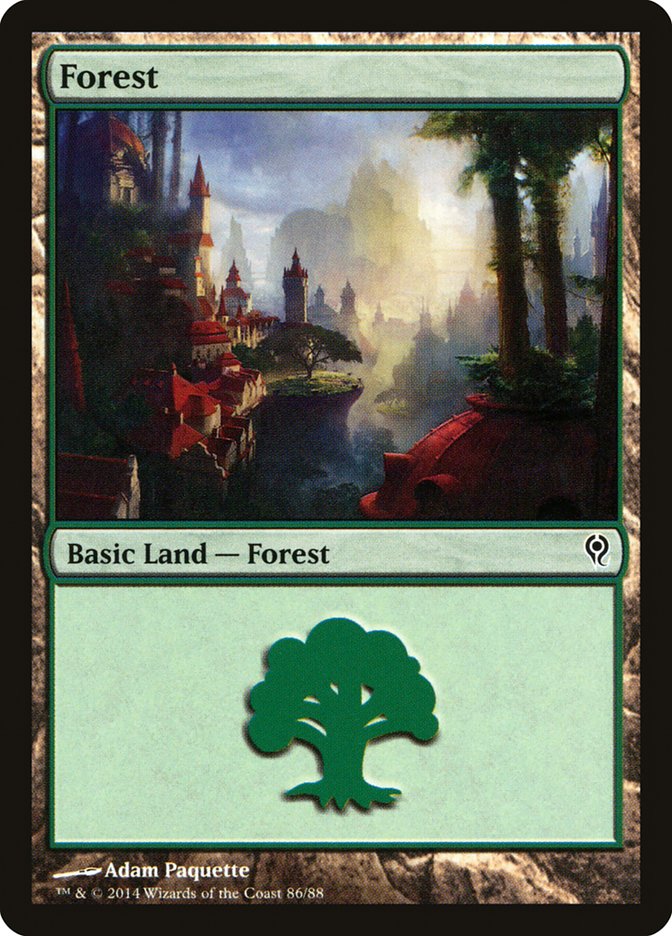 Forest (86) [Duel Decks: Jace vs. Vraska] | GnG Games