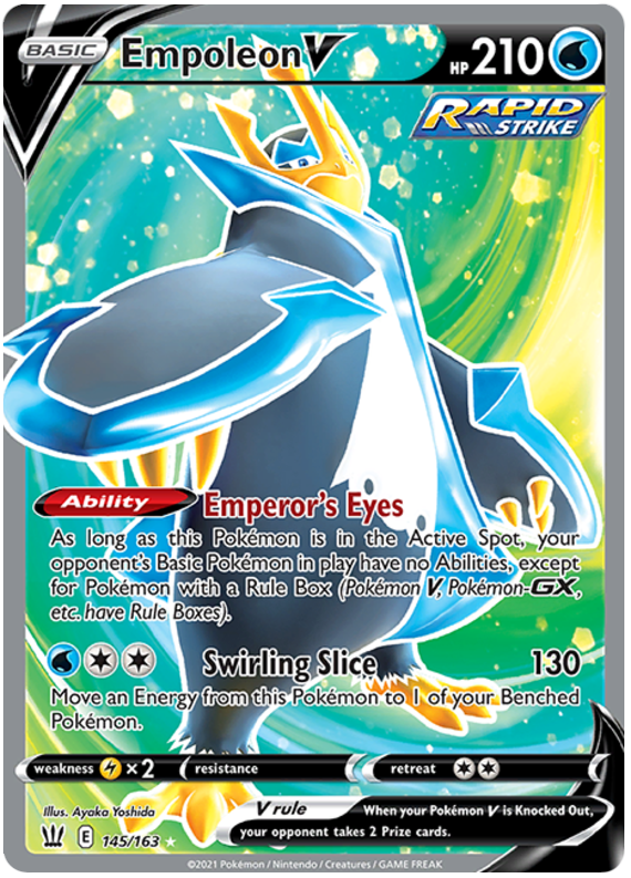 Empoleon V (145/163) [Sword & Shield: Battle Styles] | GnG Games