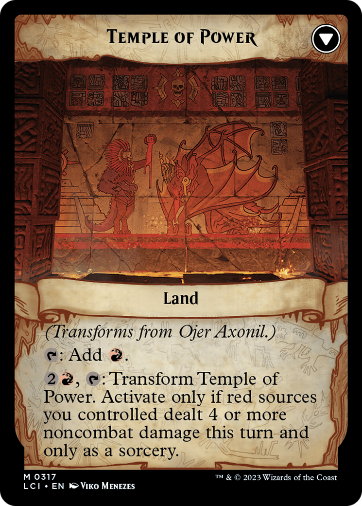 Ojer Axonil, Deepest Might // Temple of Power (Showcase) [The Lost Caverns of Ixalan] | GnG Games